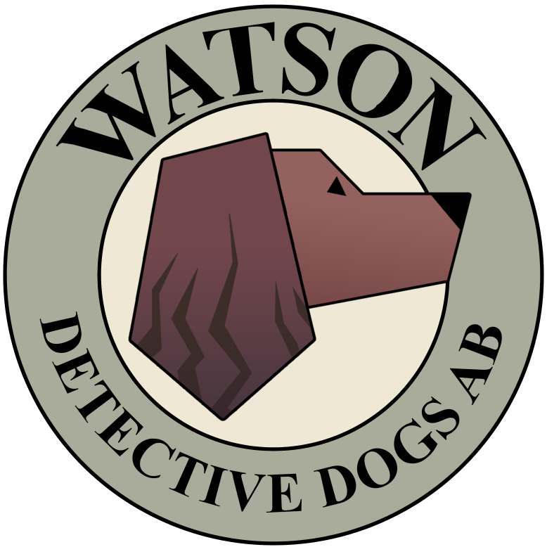 Watson detective dogs Logo
